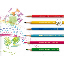 Набор карандашей цветных Carandache Fancolor Aquarelle Maxi, 12 цветов