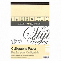 Альбом для каллиграфии Daler Rowney Calligraphy, 90 г/м2, 30 листов