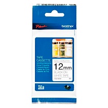 Картридж brother tze-n231 с лентой 12 мм х 8 м, пластик, черный шрифт