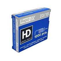 Скобы Rapid HD, 23/15, гальванизированные, 1000 штук