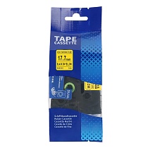 Термоусадочная трубка ahs 641 для принтеров brother, 17.7 мм x 1.5 м, черный шрифт