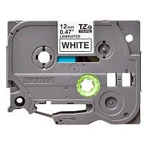 Картридж brother tze 231s с лентой 12 мм х 4 м, пластик, черный шрифт