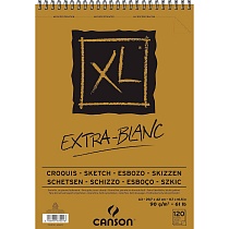 Альбом для пастели и угля Canson Xl, на пружине, 90 гр/м2, 20 листов