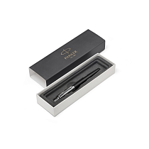 Ручка шариковая Parker Jotter Core Bond Street Black CT, толщина линии M, хром