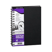 Скетчбук Daler Rowney Simply, 100 гр/м2, на пружине, 54 листа