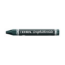 Мелок графитовый шестигранный Lyra Graphite Crayons, нерастворимый, 12 мм