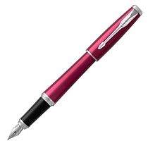 Ручка перьевая Parker Urban Vibrant Magenta CT, толщина линии F,хромирование