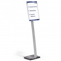 Стенд информационный Durable Info Sign, напольный, A3