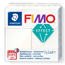 Глина полимерная для лепки Fimo Effect Металлик, запекаемая, 57 гр