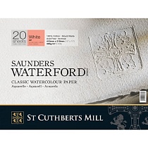 Бумага для акварели ST Cuthberts Mill Saunders Waterford, 300 г/м2, 410 х 310 мм, 20 листов