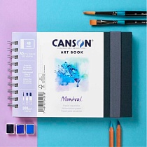 Скетчбук Canson Art Book Montval, на пружине, 300 гр/м2, 24 листа