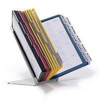 Демосистема настольная Durable Vario, 30 демопанелей, табулятор, А4 Демосистема настольная Durable Vario, 30 демопанелей, табулятор, А4