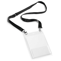 Бейдж на шнурке с безопасным замком Durable Event Badge, вертикальный, А6