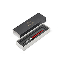 Ручка шариковая Parker Jotter Special Red, толщина линии М, хром (S0705580)