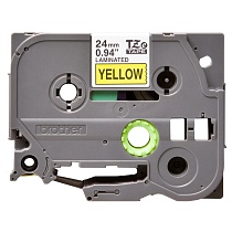 Картридж brother tze 651 с лентой 24 мм х 8 м, пластик, черный шрифт