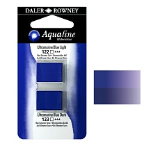 Набор красок акварельных Daler Rowney Aquafine Half Pan Blister Sets, в кюветах, 2 штуки