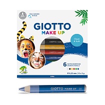 Набор косметических карандашей для грима Giotto Make Up, 6.25 мм, 6 цветов