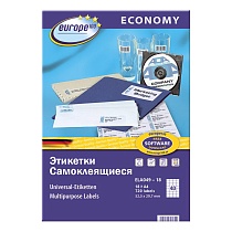 Этикетки самоклеящиеся Avery Zweckform Европа-100, белые, 52.5 x 29.7 мм, 40 шт. на листе, 18 листов