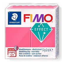 Глина полимерная для лепки Fimo Effect Полупрозрачный, запекаемая, 57 гр