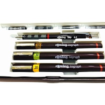 Набор изографов Rotring Junior, толщина линии 0.2, 0.3, 0.5 мм