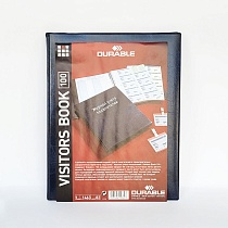 Книга посещений на 100 вкладышей Durable Visitors Book 100, 60 x 90 мм