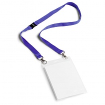 Бейдж на шнурке с безопасным замком Durable Event Badge, вертикальный, А6