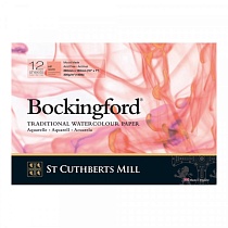 Альбом для акварели ST Cuthberts Mill Bockingford, склеенный, 300 г/м2, 260 х 180 мм, 12 листов