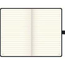 Блокнот Brunnen Компаньон Тренд, резинка, обрез-розовый, линейка, 80 гр/м2, 9.5 х 12.8 см, 96 листов