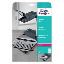 Пленка для оверхед проекторов Avery Zweckform, 0.1 мм, А4, 25 листов