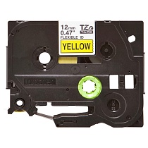 Картридж brother tze-fx631 с гибкой лентой 12 мм х 8 м, черный шрифт