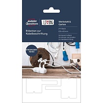 Этикетки для проводов Avery Zweckform Living, 60 x 40 мм, 8 штук на листе, 4 листа