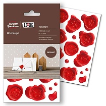 Этикетки-печати для конвертов Avery Zweckform Living, d-19 мм, 10 штук на листе, 3 листа