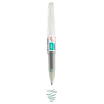Ручка гелевая edding 1700 Gelroller, мягкий захват, сменный стержень, прозрачный корпус, 0.7 мм
