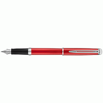 Ручка перьевая Waterman Hemisphere Red Comet CT, толщина линии F, палладий