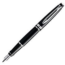 Ручка перьевая Waterman Expert 3 Black CT, толщина линии F, палладий