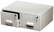 Картотека металлическая Durable Card Index Box Duo, 1500 карточек A5, 207 x 520 x 420 мм