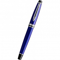 Ручка-роллер Waterman Expert 3 Blue CT, толщина линии F, палладий