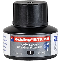 Чернила для заправки бордмаркеров edding BTK25, пигментные, капиллярная система, 25 мл