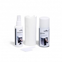 Набор для ухода за компьютером Durable PC Cleaning Kit, спрей 125 мл, пена 150 мл, 10 салфеток