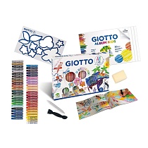 Набор пастели масляной Giotto Art Lab Creations, 82 цвета, книга для творчества