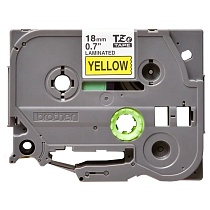 Картридж brother tze 641 с лентой 18 мм х 8 м, пластик, черный шрифт