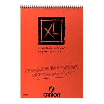 Альбом для графики Canson XL, на пружине, 90 гр/м2, 60 листов, слоновая кость