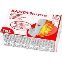 Пластыри хлопковые Das Plaster Strips, для скульптуры, 3 м х 8 см