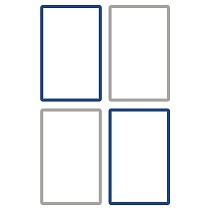 Этикетки для кухни Avery Zweckform, удаляемые, водостойкие, 47.5 х 73 мм, 4 штуки на листе, 4 листа