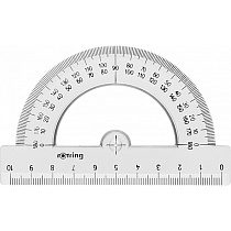 Транспортир полукруглый Rotring Centro, 10 см