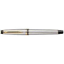 Ручка-роллер Waterman Expert 3 Stainless Steel GT, толщина линии F, позолота 23К