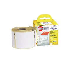 Этикетки для принтеров DYMO Avery Zweckform, перманентные, белые, 54 х 70 мм, 320 штук