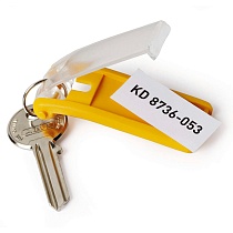 Брелок для ключа, Durable Key Clip, 24 х 68 х 15 мм, 6 штук, пластик