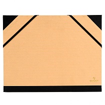 Папка Canson Carton a Dessin Tendance, 2 эластичные резинки, крафт, коричневая