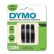 Лента для механических принтеров Dymo Omega, 3 м х 9 мм, 3 штуки, блистер